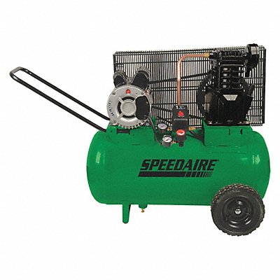 Portable Air Compressor 20gal Horizontal