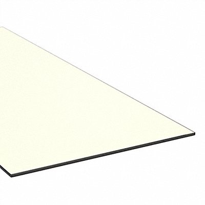 PlstcSheet PEI 12 x48 0.5 T Ambr Opaque