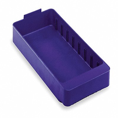 D5564 Drawer Bin Blue Polystyrene 2 1/8 in