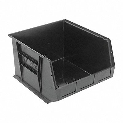 Hang and Stack Bin Black PP 11 in