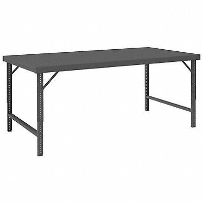 Adj. Work Table Steel 72 W 36 D