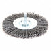 Wire Wheel Brush 4 in 1/4 in 4 500 RPM