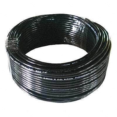 Tubing 2.5mm ID x 4mm OD 100 Ft Black