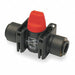 Nylon Mini Ball Valve 3/8 in