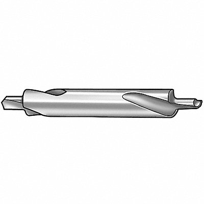 Drill/Countersink Bit 1/8 In Dx2 In L