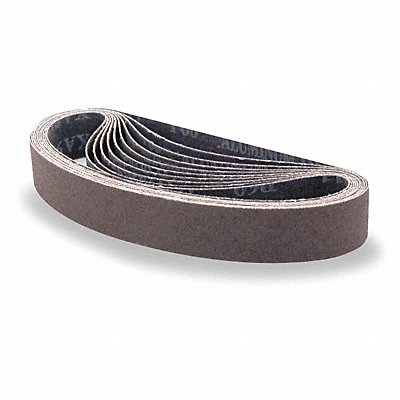 Sanding Belt 21 in L 1 1/8 in W PK10