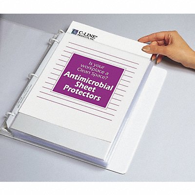 Sheet Protector Antimicrobial PK100