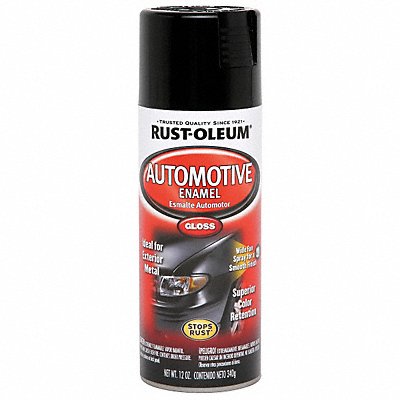 Auto Body Paint Black 12 oz.