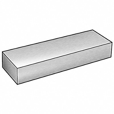 Alloy Steel Rectangle Bar 12 in L 1 in W