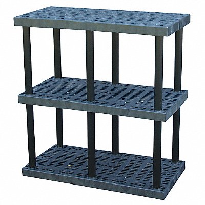 Plstc Shelf 24inx51inx48inShlfLdCp 340lb