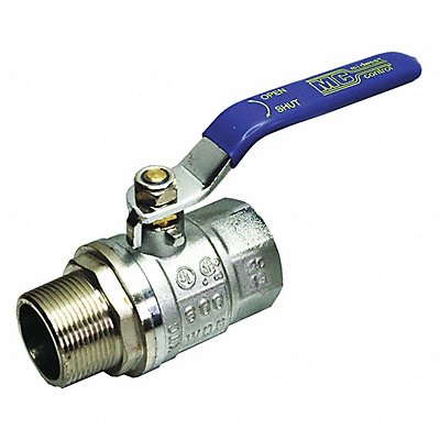 CP Brass Ball Valve FNPT x MNPT 1-1/2 