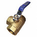 Brass Ball Valve 3-Way FNPT x FNPT 1 in