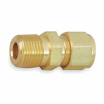 Connector Brass A-LOKxM 1/2Inx3/8In