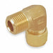 Elbow 90 Brass A-LOKxM 1/4In