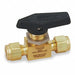 Brass Ball Valve Comp x Comp 3/8 in