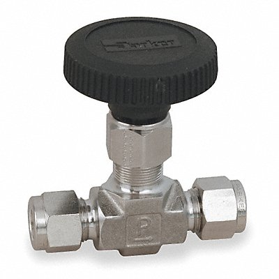 Needle Valve Straight 316 SS 1/8 In.