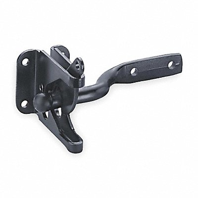 Self-Latching Gate Latch 2-3/8 in W Blk