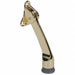 Lever Door Holder Bright Brass Brass 4In