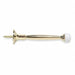 Door Stop Rigid Brass 4 In L