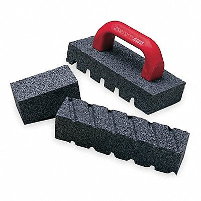 Fluted Rubbing Brick w/Handle 8x3-1/2