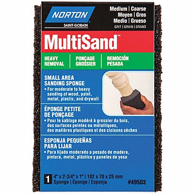 Sanding Sponge 2 3/4 in W 4 in L