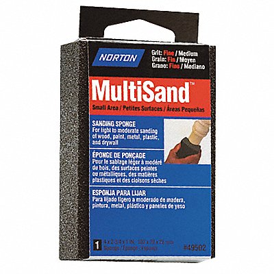 Sanding Sponge 2 3/4 in W 4 in L