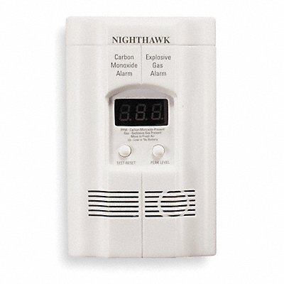 CO2 and Gas Alarm 3V Alkaline