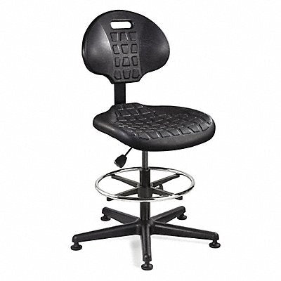 Task Chair Poly Black 21 to 31 Seat Ht