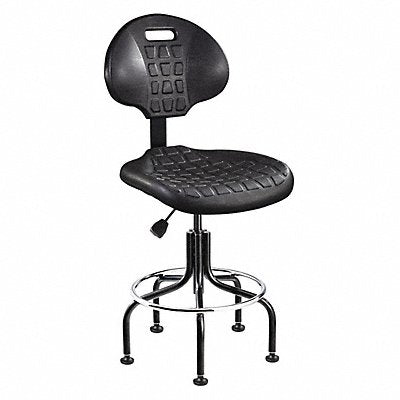 Task Chair Poly Black 24 to 29 Seat Ht