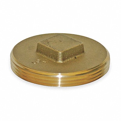 Square Head Plug Brass 4 MNPT Class 125