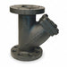 Y Strainer 8 1/8 H 0.062 Perf Cast Iron