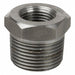 Hex Reducing Bushing SS 2 1/2 x 1 1/2 in