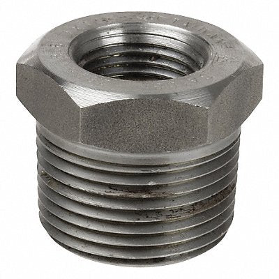 Hex Reducing Bushing 304 SS 3 x 1 1/4 in