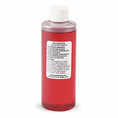 Manometer Gauge Liquid Red 4oz