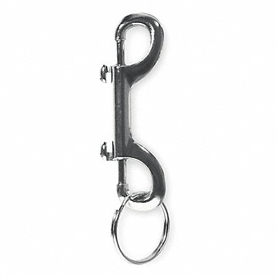 Bolt Snap Key Holder W/One Split Ring