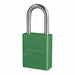 D1918 Lockout Padlock KD Green 1-7/8 H