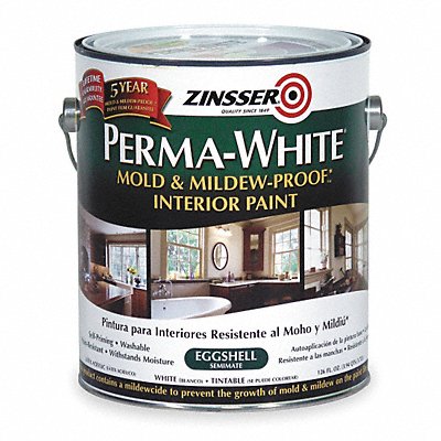 Latex Acryl InteriorWhite Eggshell 1gal