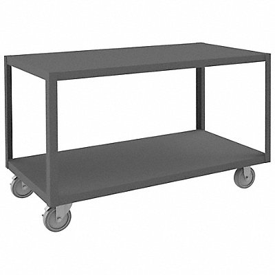 Mobile Table 2 Shelves