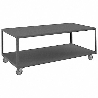 High Deck Portable Table 2 Shelves