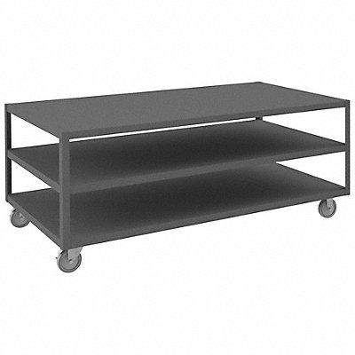 High Deck Portable Table 3 Shelves