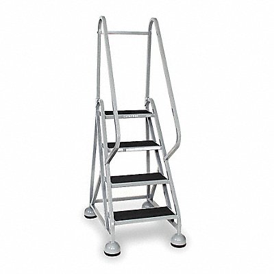 F2130 Rolling Ladder Hndrl Platfm 36 In H