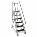 D5248 Rolling Ladder Hndrl Platfm 54 In H