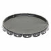 Steel Pail Lid Black Steel
