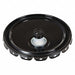 Steel Pail Lid Black Steel