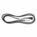 Power Cord 5-15P SJT 8 ft Blk 15A 12/3