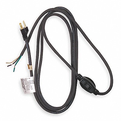 Power Cord 5-15P SJO 8 ft Blk 10A 14/3