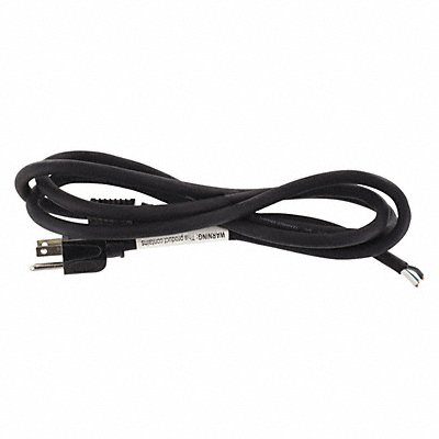 Power Cord 5-15P SJO 6 ft Blk 15A 14/3