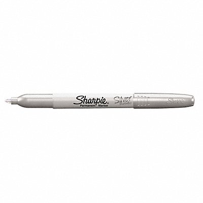 Permanent Marker Silver PK12