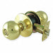 Knob Lockset Mechanical Entrance Grd. 2