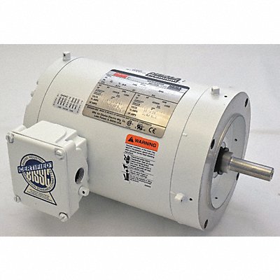 Washdown Motor 3/4 HP 3500 56C 230/460V